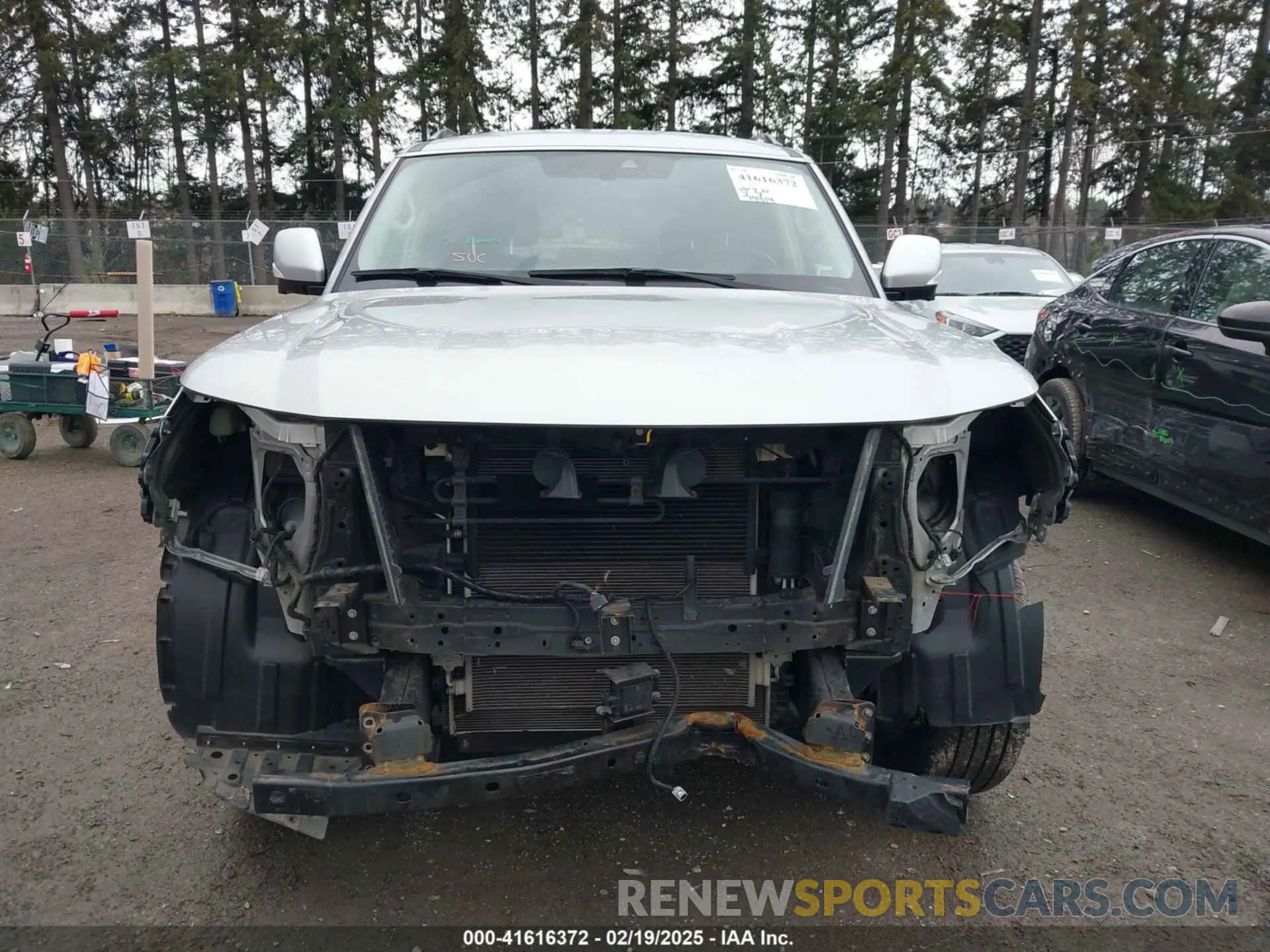13 Photograph of a damaged car JN8AY2BB6M9792670 NISSAN ARMADA 2021