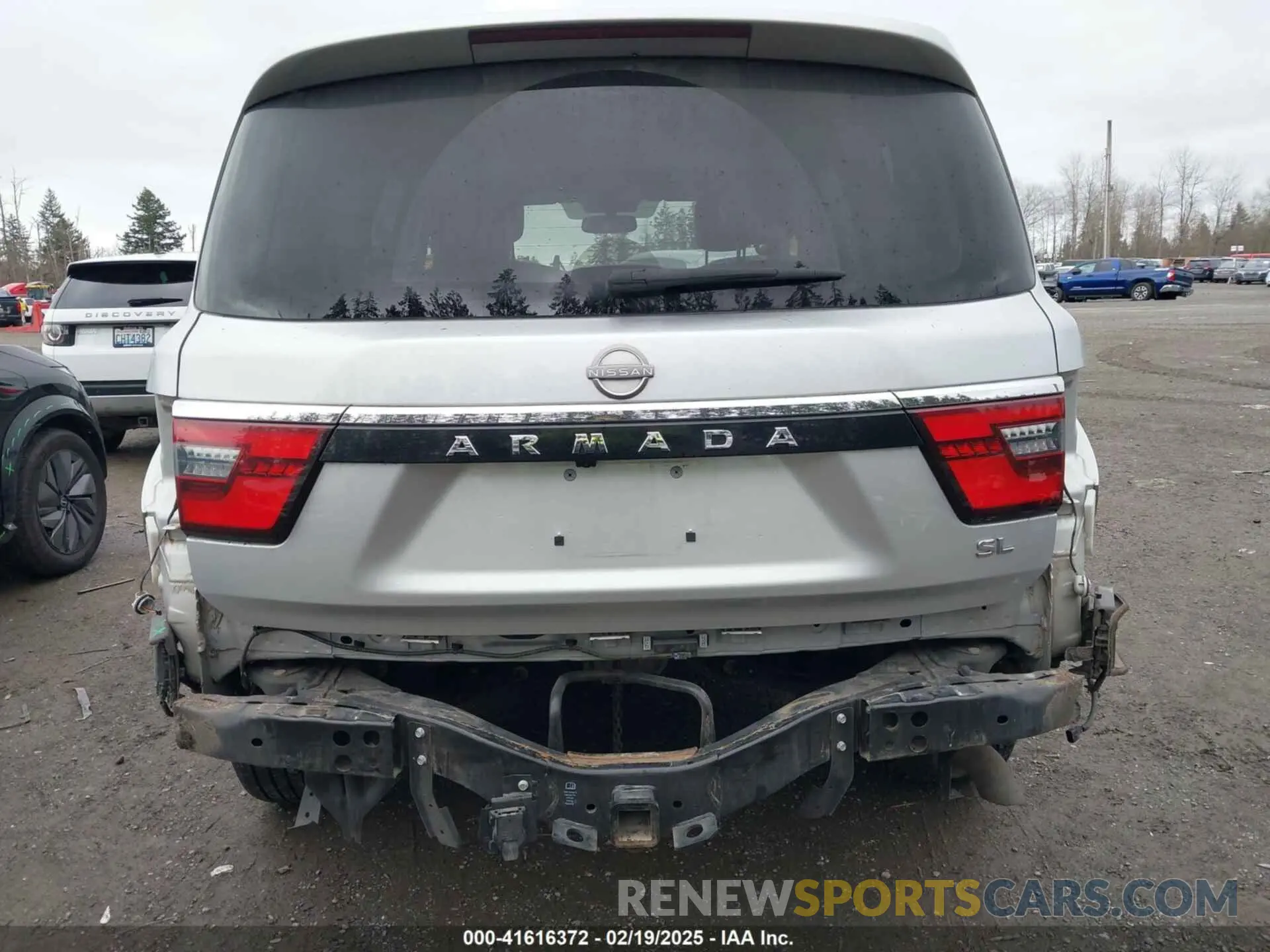 17 Photograph of a damaged car JN8AY2BB6M9792670 NISSAN ARMADA 2021