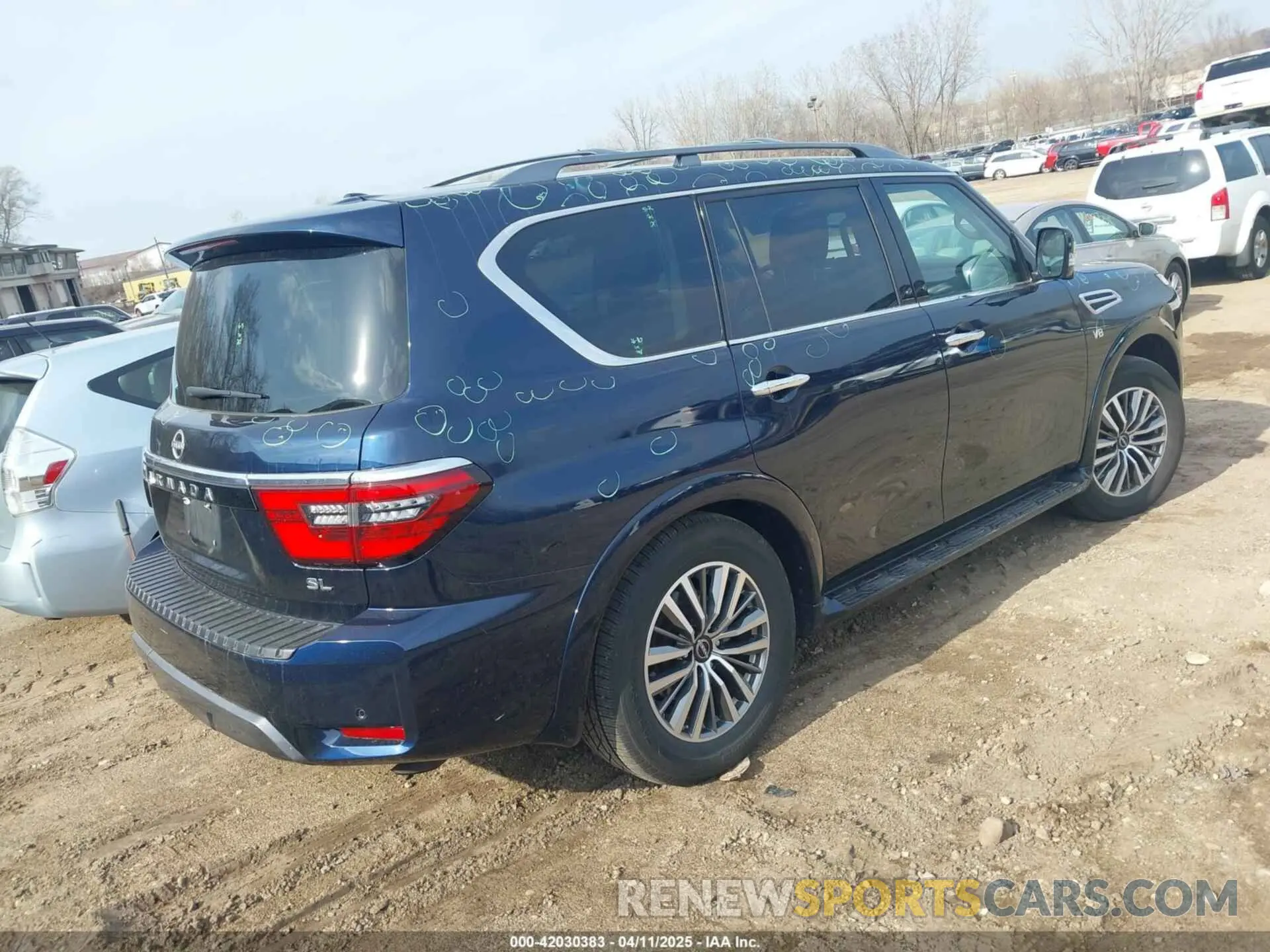 4 Photograph of a damaged car JN8AY2BB7M9795240 NISSAN ARMADA 2021