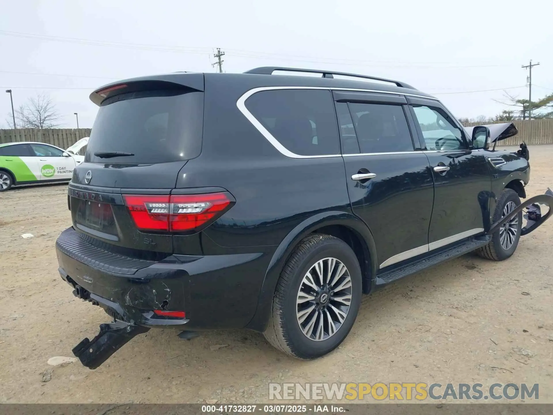 4 Photograph of a damaged car JN8AY2BB8M9790483 NISSAN ARMADA 2021