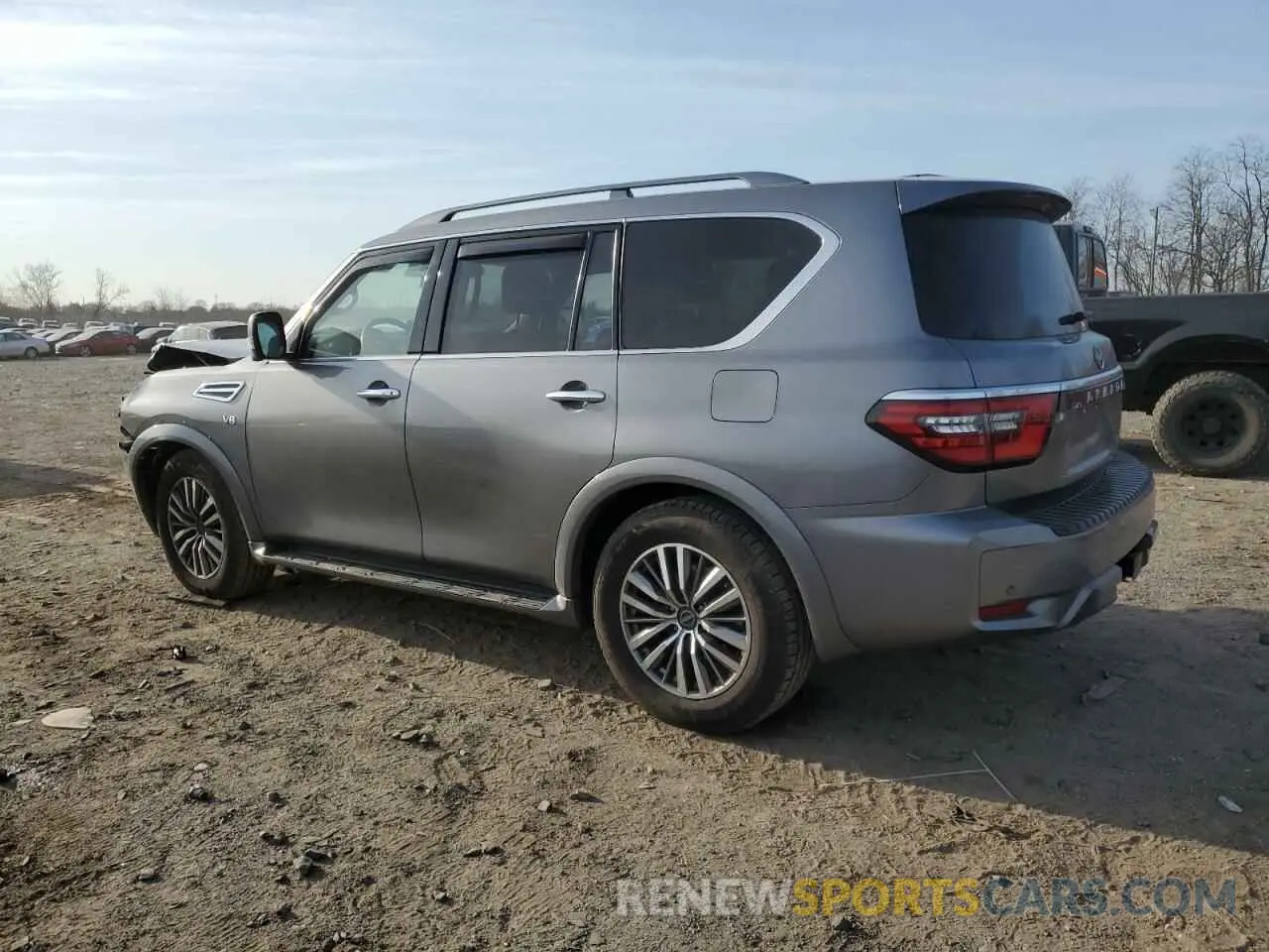2 Photograph of a damaged car JN8AY2BB8M9793254 NISSAN ARMADA 2021