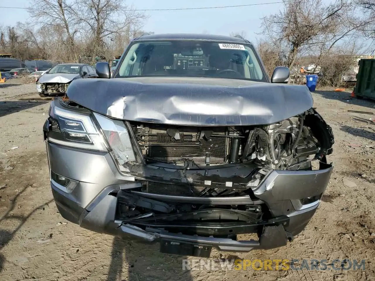 5 Photograph of a damaged car JN8AY2BB8M9793254 NISSAN ARMADA 2021