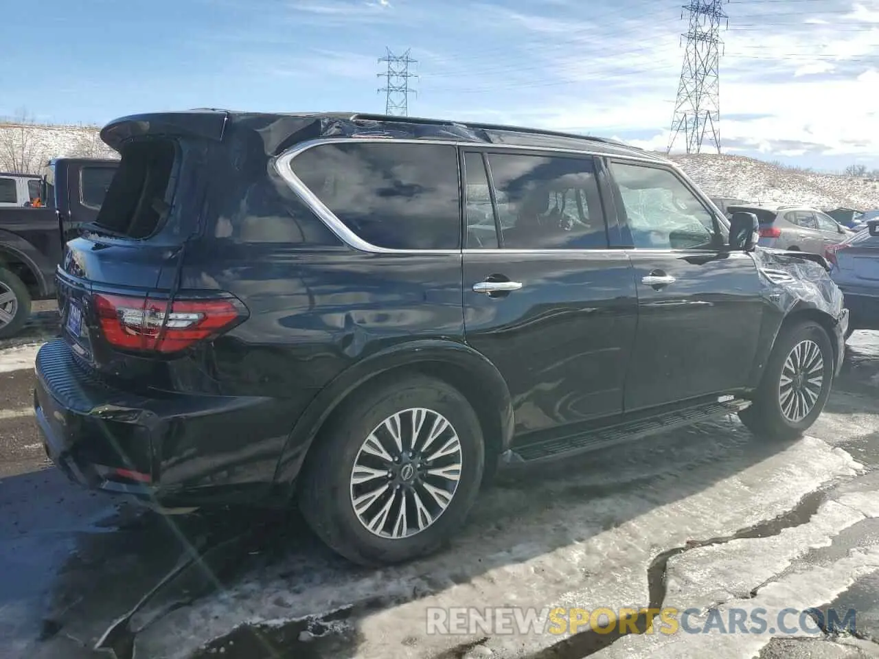 3 Photograph of a damaged car JN8AY2BB9M9791982 NISSAN ARMADA 2021