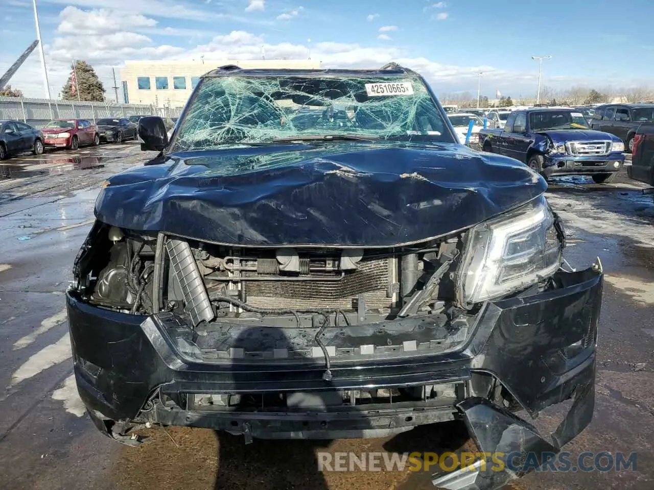 5 Photograph of a damaged car JN8AY2BB9M9791982 NISSAN ARMADA 2021