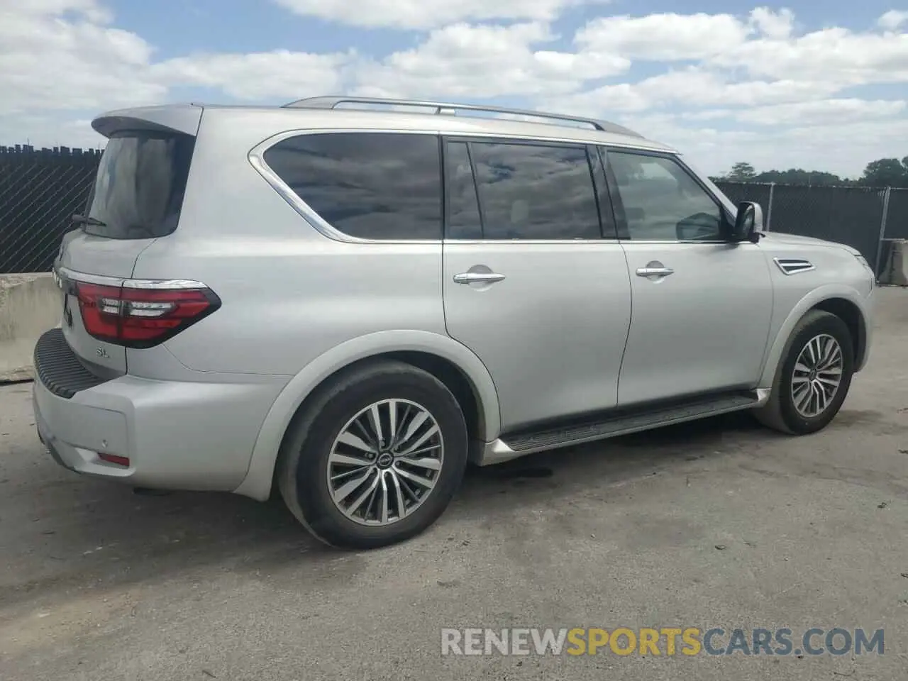 3 Photograph of a damaged car JN8AY2BC6M9148045 NISSAN ARMADA 2021