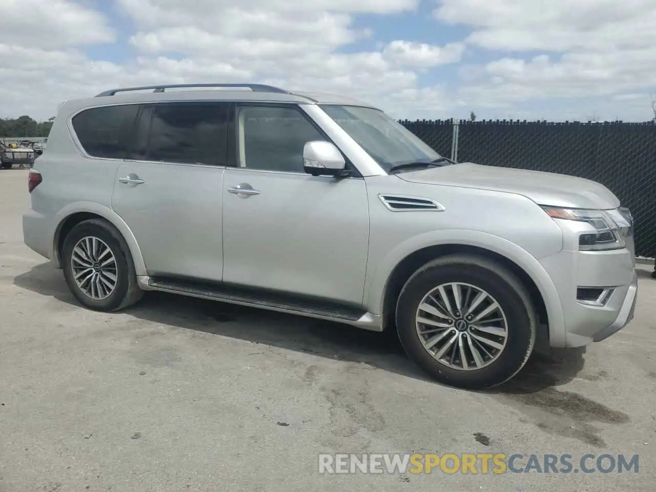 4 Photograph of a damaged car JN8AY2BC6M9148045 NISSAN ARMADA 2021