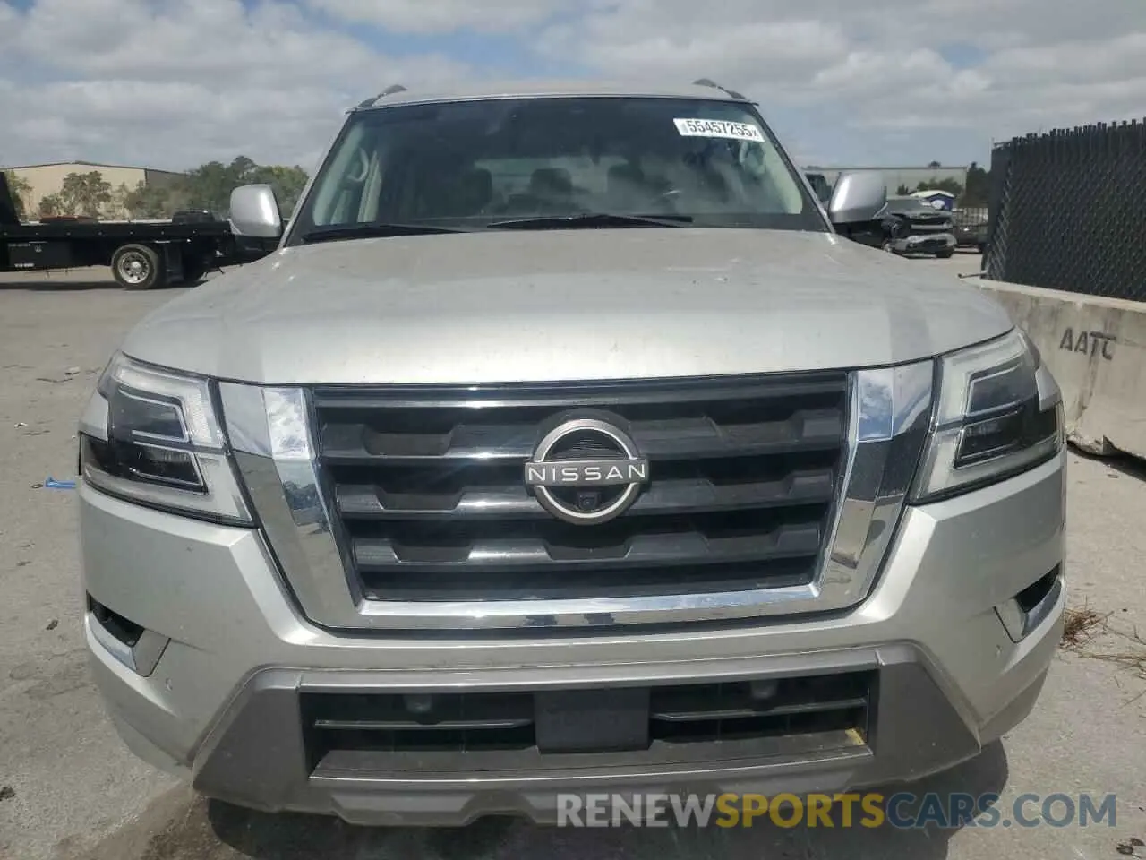 5 Photograph of a damaged car JN8AY2BC6M9148045 NISSAN ARMADA 2021