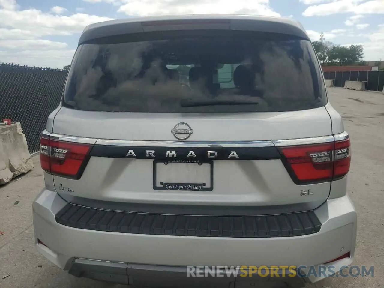 6 Photograph of a damaged car JN8AY2BC6M9148045 NISSAN ARMADA 2021