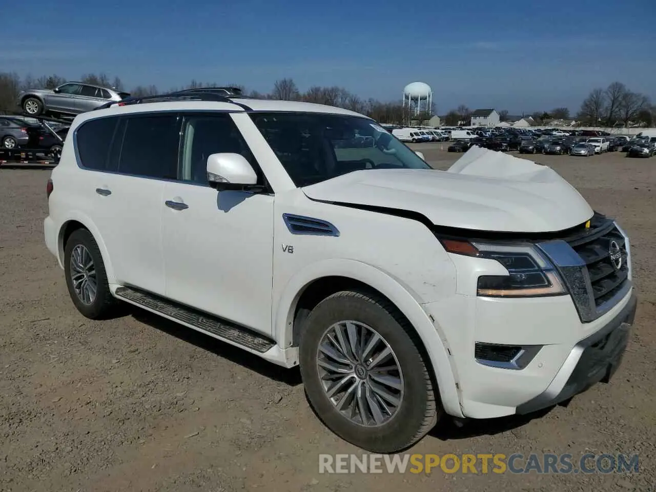 4 Photograph of a damaged car JN8AY2BD2M9662127 NISSAN ARMADA 2021