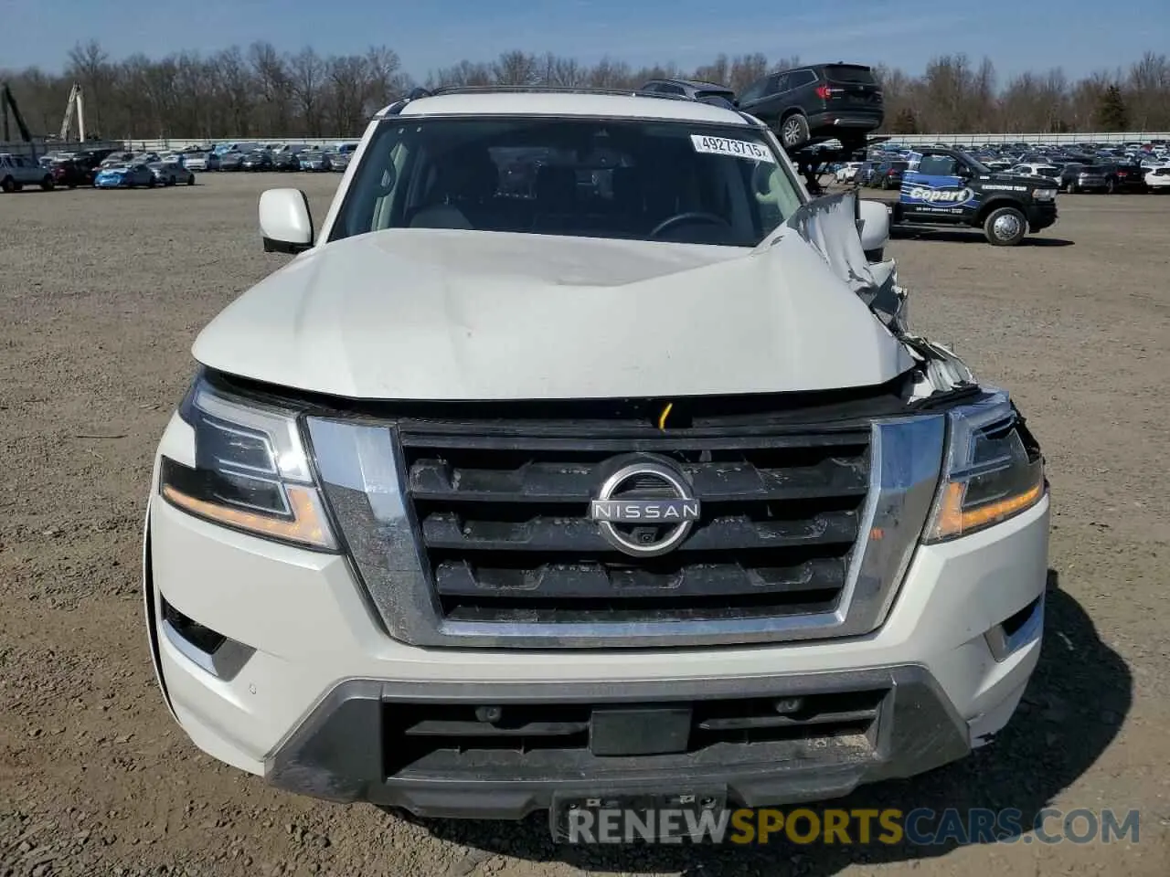 5 Photograph of a damaged car JN8AY2BD2M9662127 NISSAN ARMADA 2021