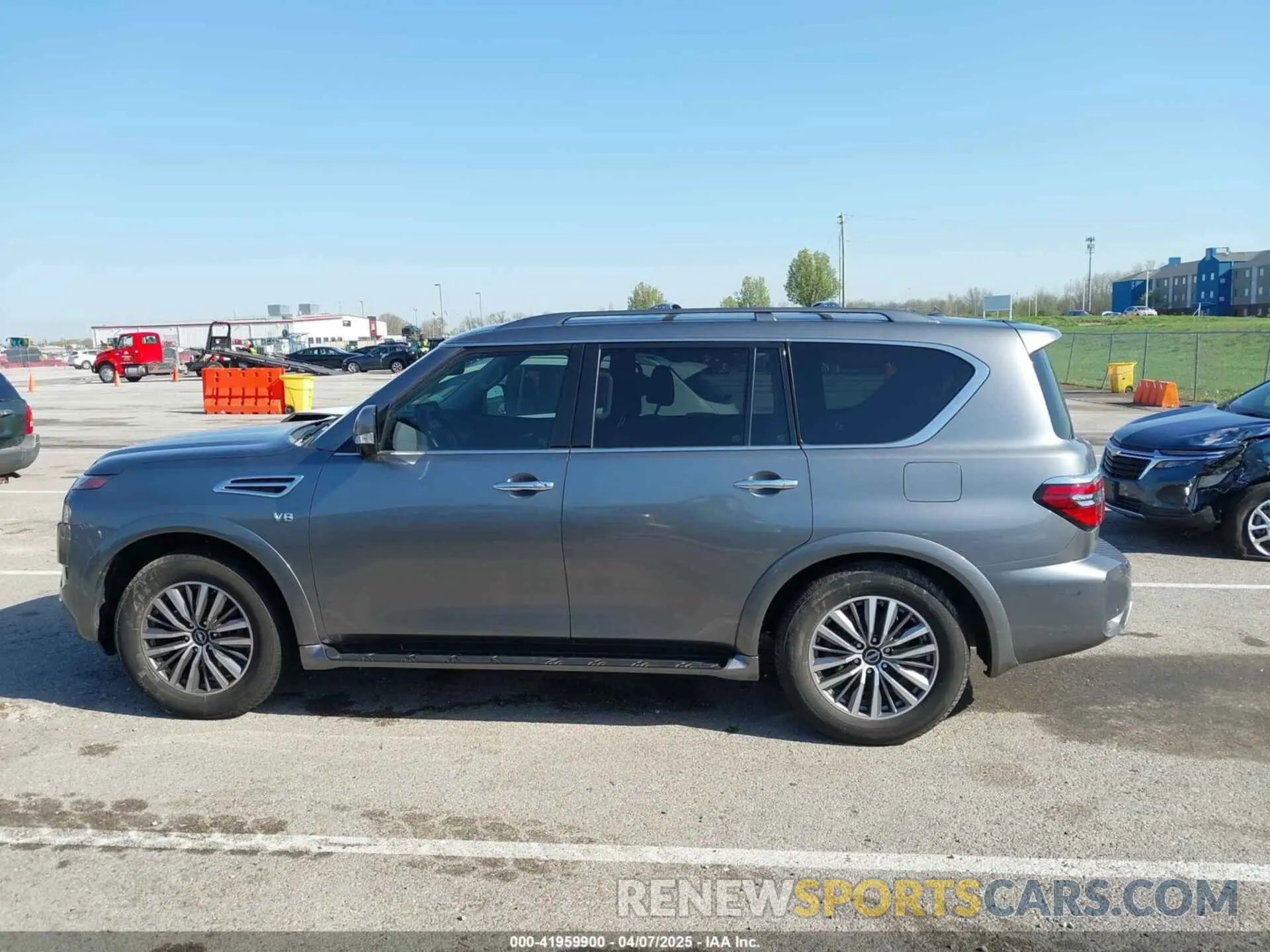 14 Photograph of a damaged car JN8AY2BD6M9662910 NISSAN ARMADA 2021