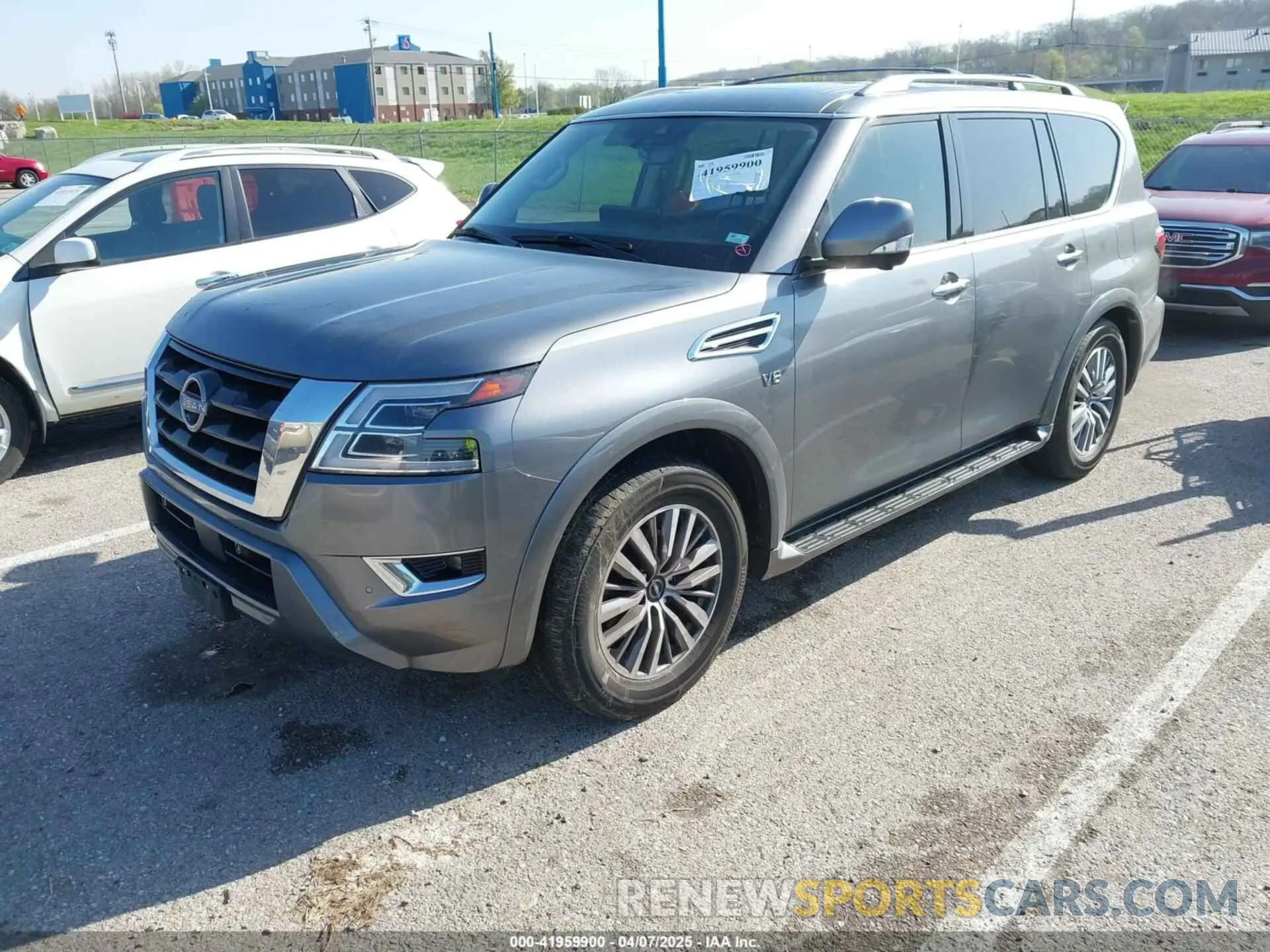 2 Photograph of a damaged car JN8AY2BD6M9662910 NISSAN ARMADA 2021