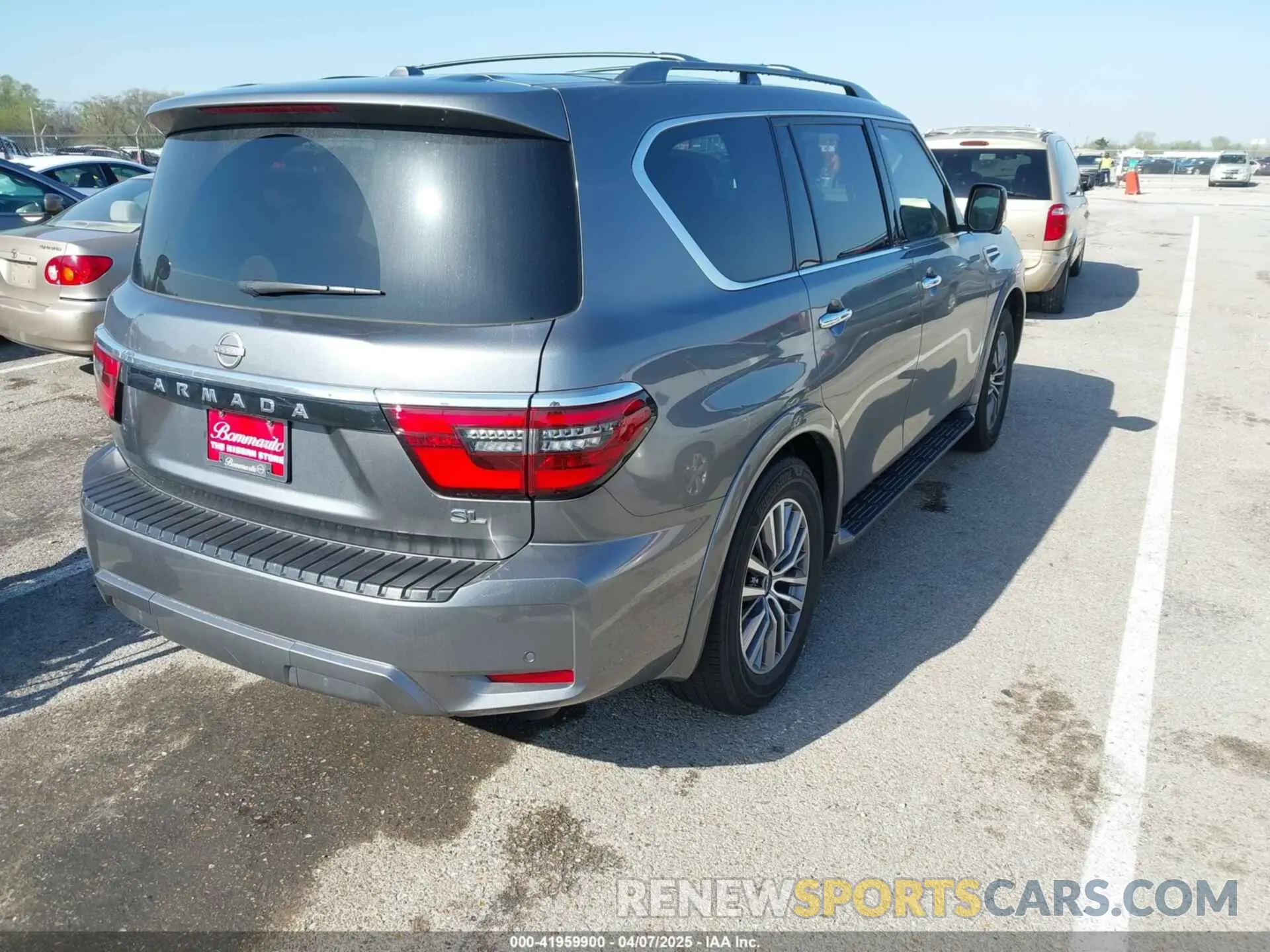 4 Photograph of a damaged car JN8AY2BD6M9662910 NISSAN ARMADA 2021
