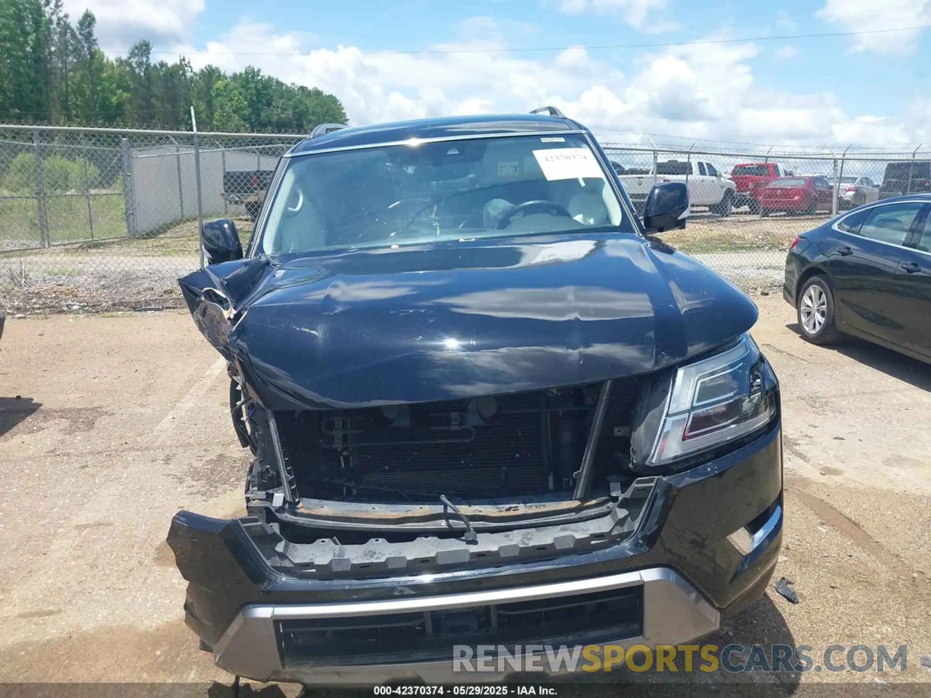 13 Photograph of a damaged car JN8AY2BDXM937227Z NISSAN ARMADA 2021