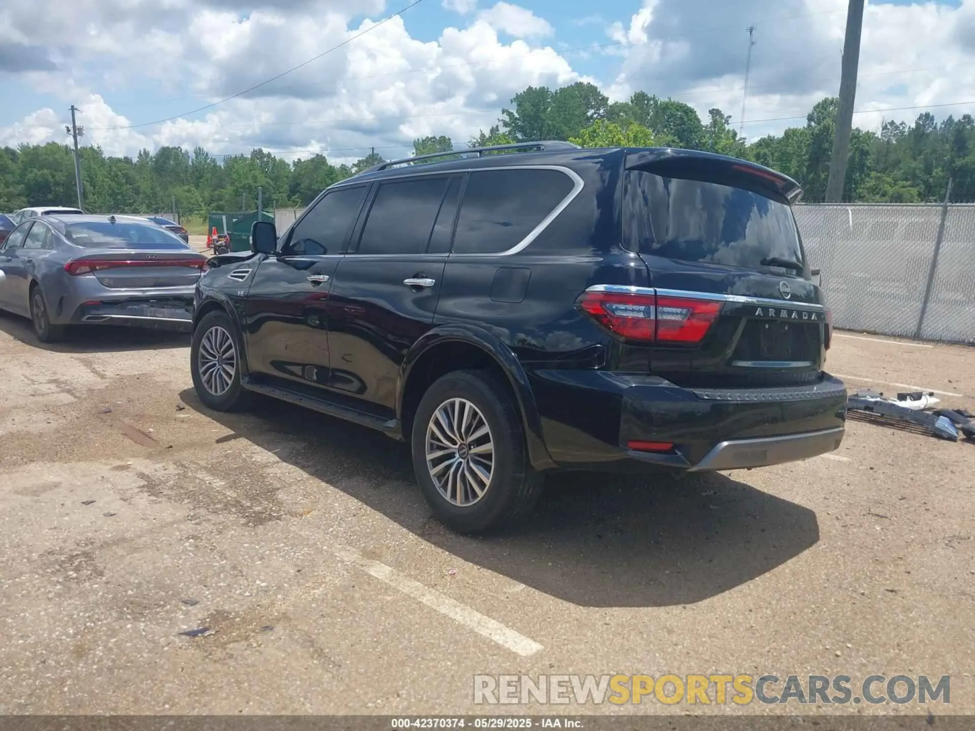 3 Photograph of a damaged car JN8AY2BDXM937227Z NISSAN ARMADA 2021