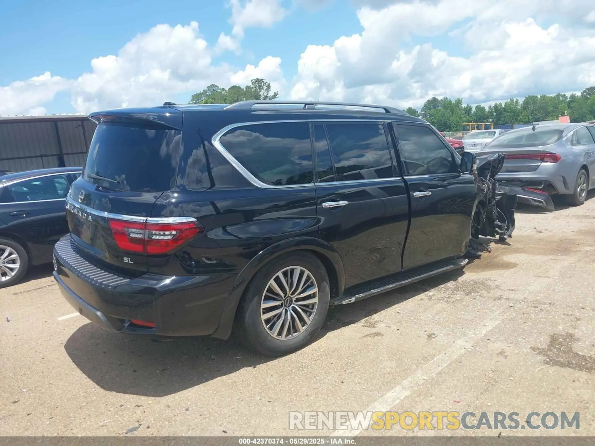 4 Photograph of a damaged car JN8AY2BDXM937227Z NISSAN ARMADA 2021