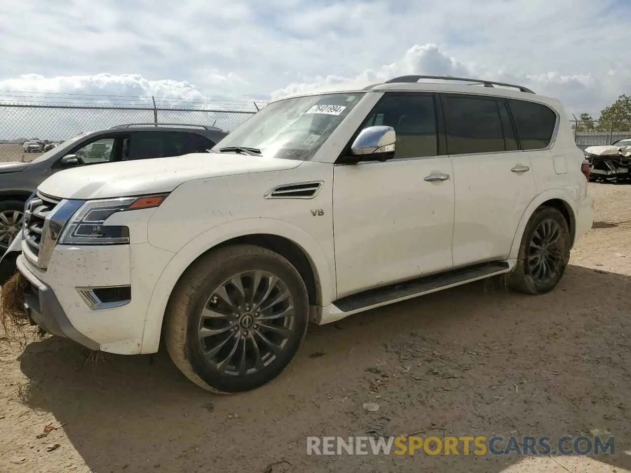 1 Photograph of a damaged car JN8AY2DA2M9374773 NISSAN ARMADA 2021