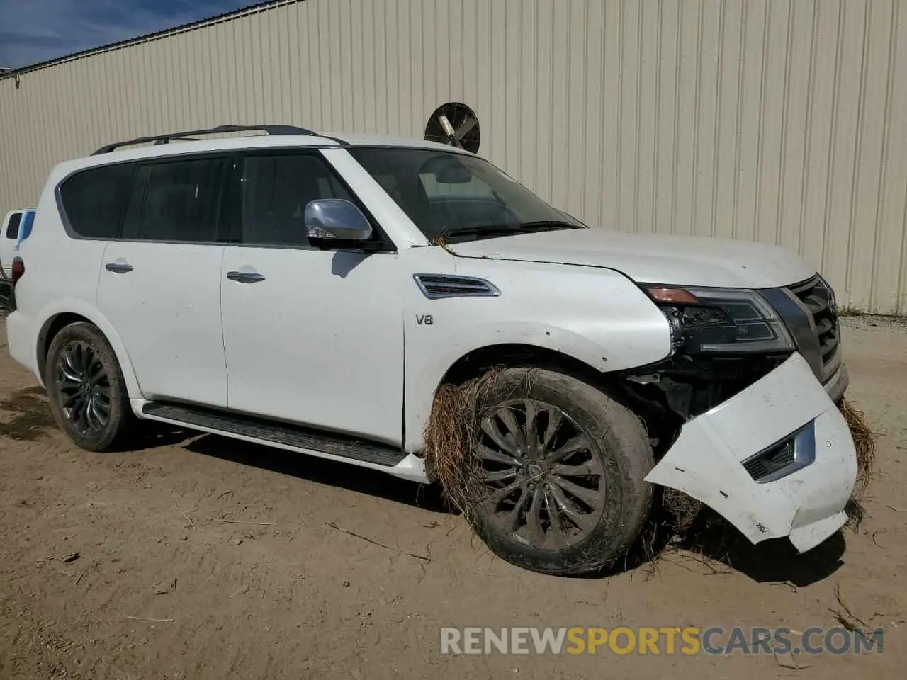 4 Photograph of a damaged car JN8AY2DA2M9374773 NISSAN ARMADA 2021