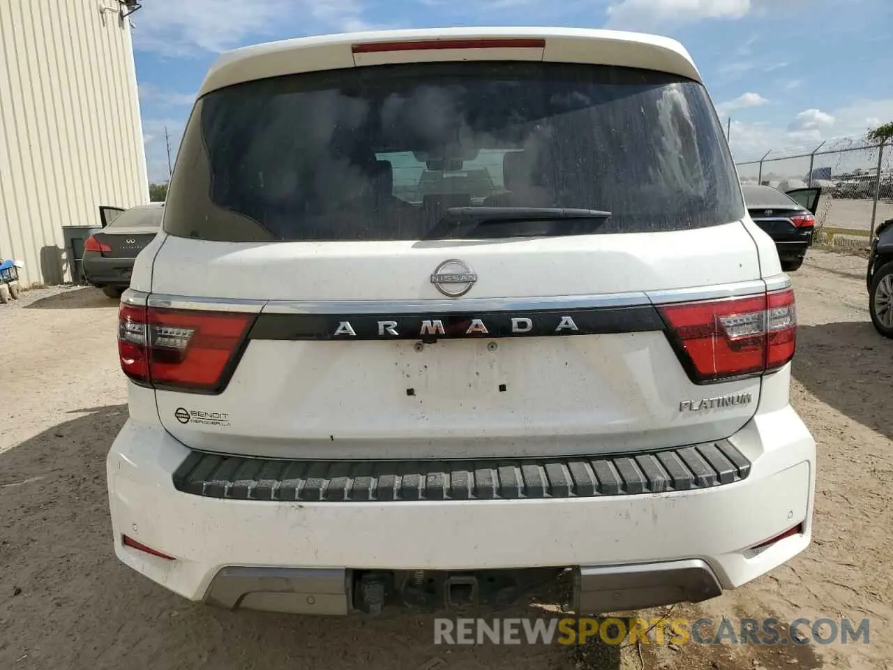 6 Photograph of a damaged car JN8AY2DA2M9374773 NISSAN ARMADA 2021