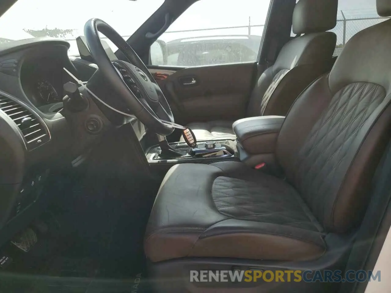7 Photograph of a damaged car JN8AY2DA2M9374773 NISSAN ARMADA 2021