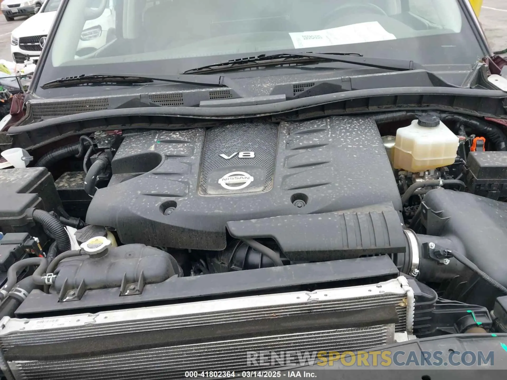 10 Photograph of a damaged car JN8AY2DA6M9373352 NISSAN ARMADA 2021