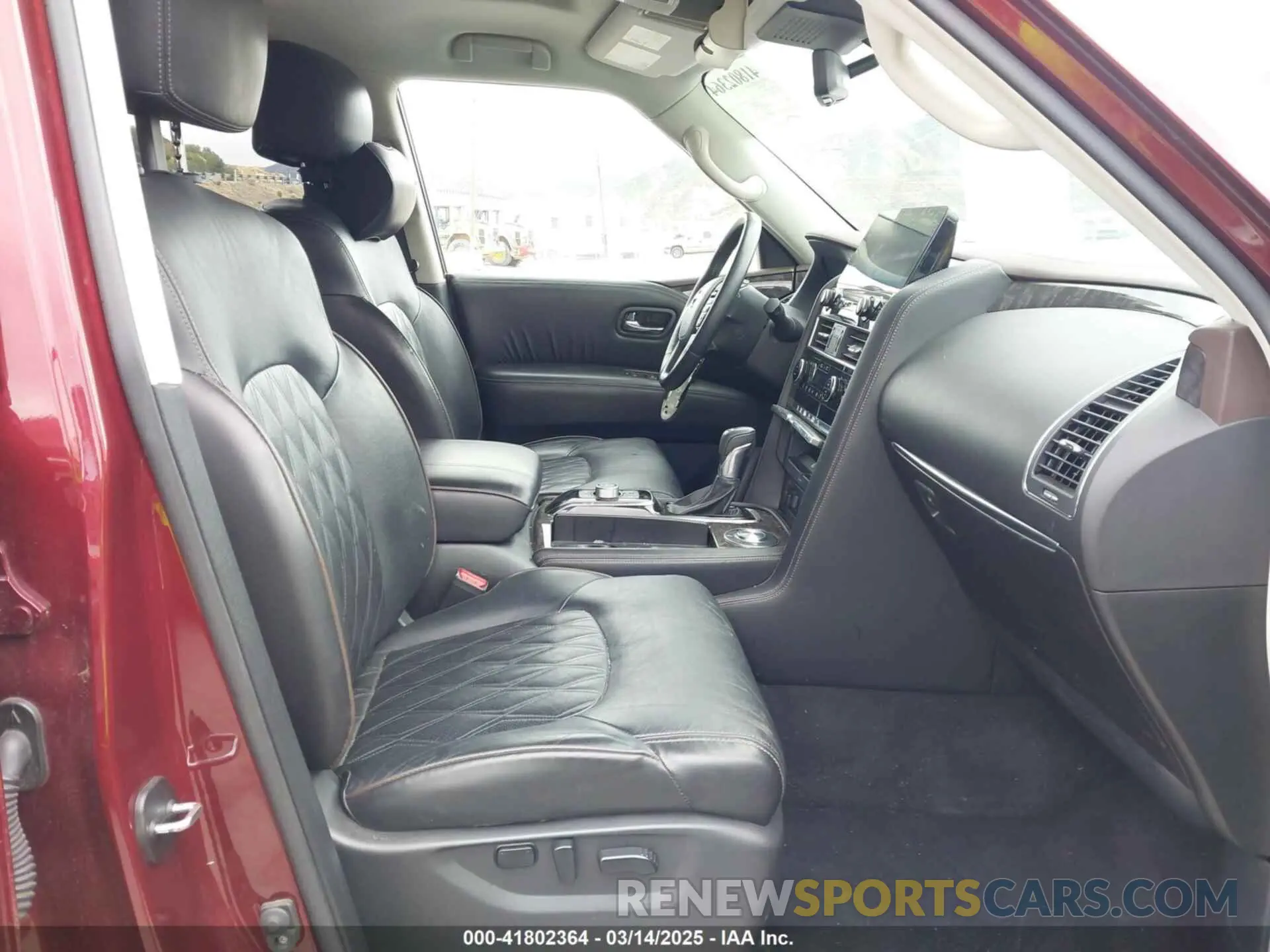 5 Photograph of a damaged car JN8AY2DA6M9373352 NISSAN ARMADA 2021