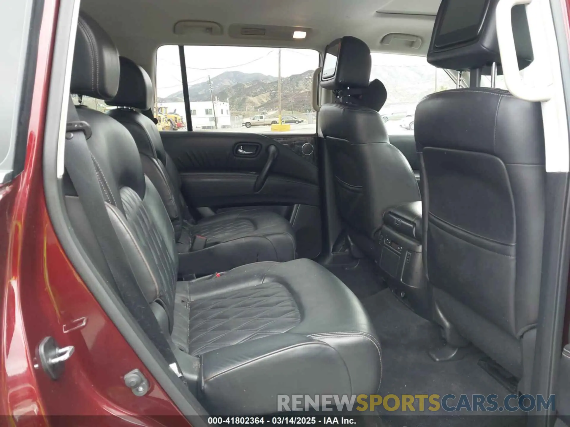 8 Photograph of a damaged car JN8AY2DA6M9373352 NISSAN ARMADA 2021