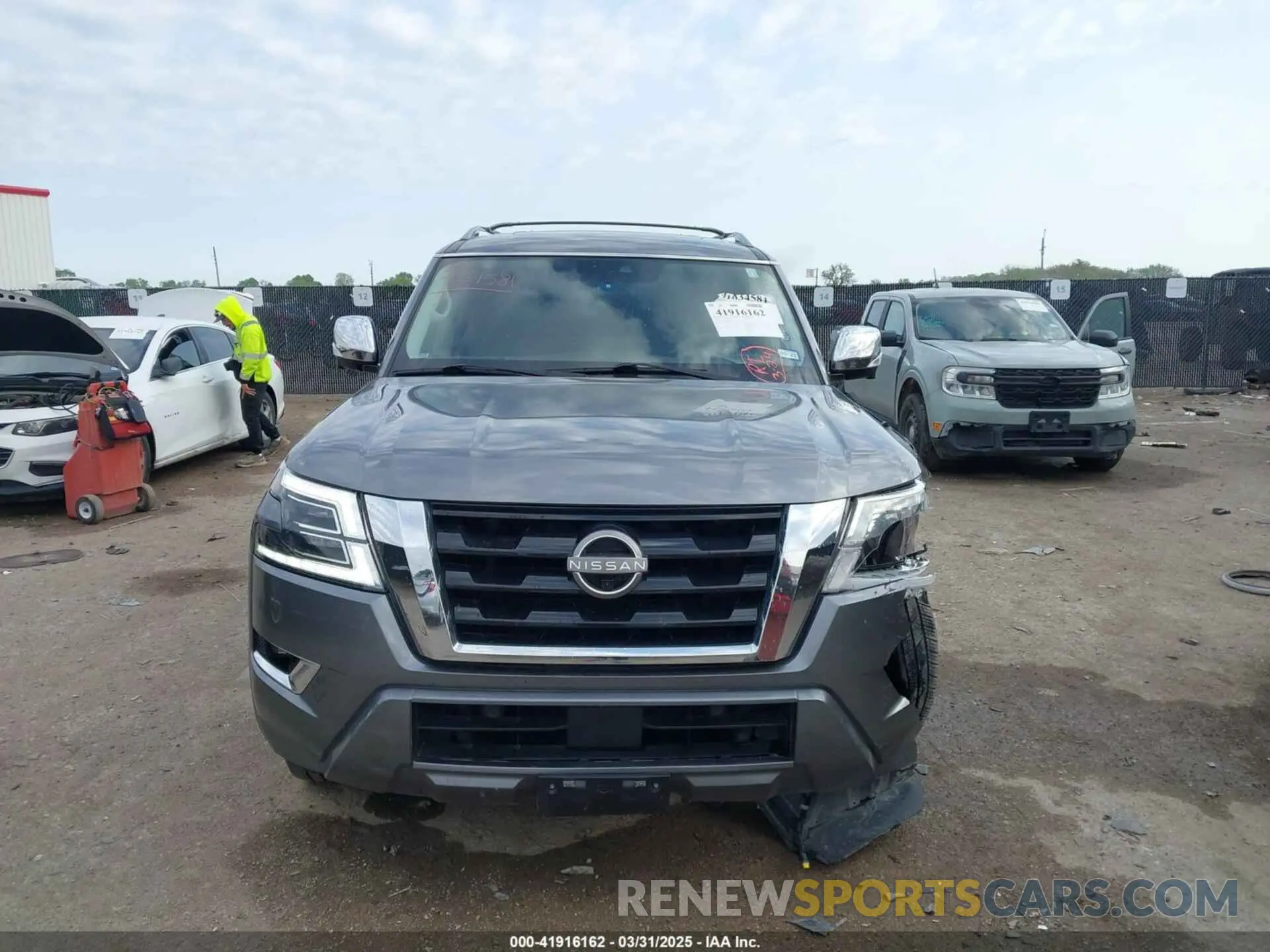12 Photograph of a damaged car JN8AY2DA7M9372064 NISSAN ARMADA 2021