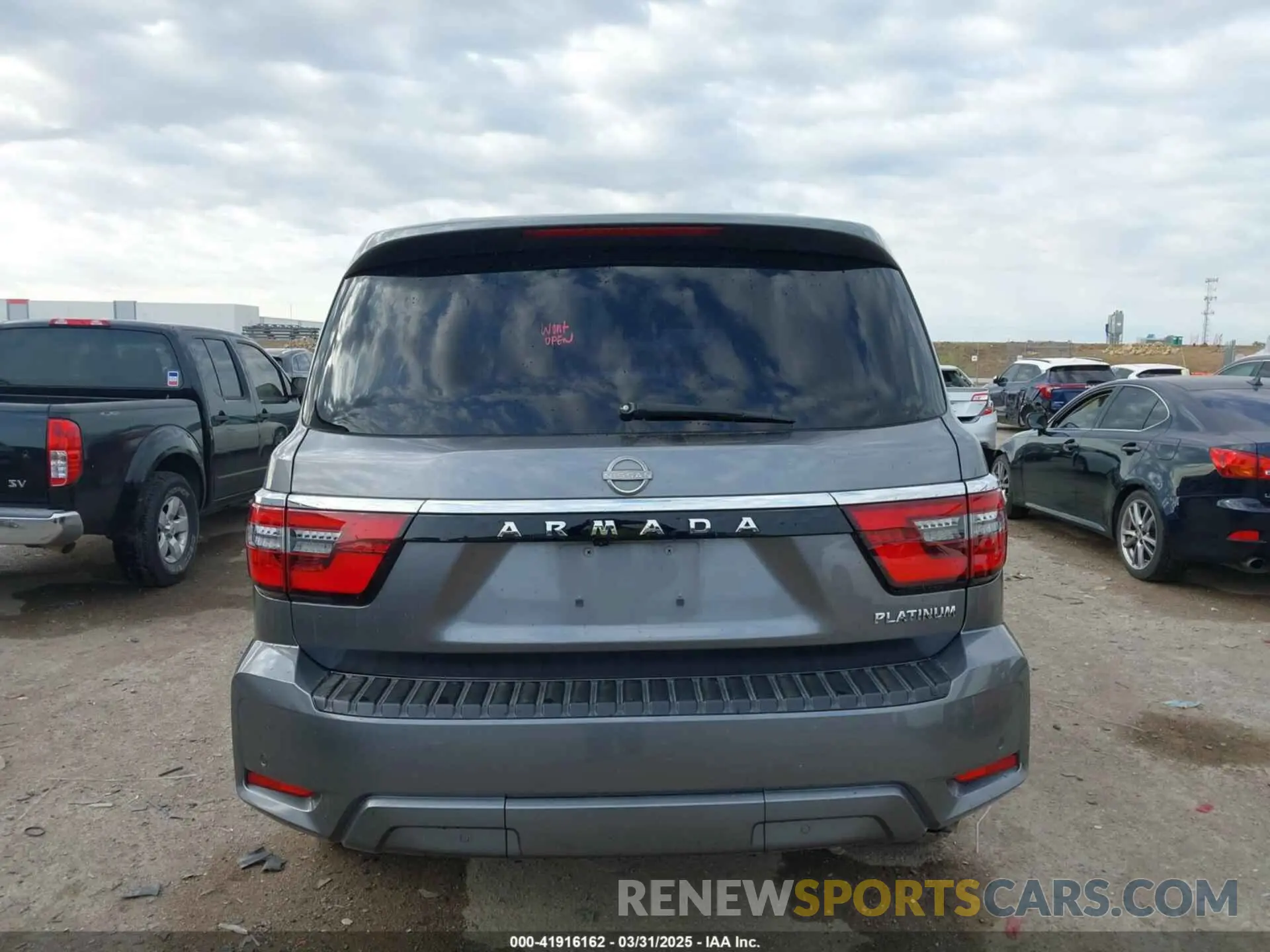 16 Photograph of a damaged car JN8AY2DA7M9372064 NISSAN ARMADA 2021