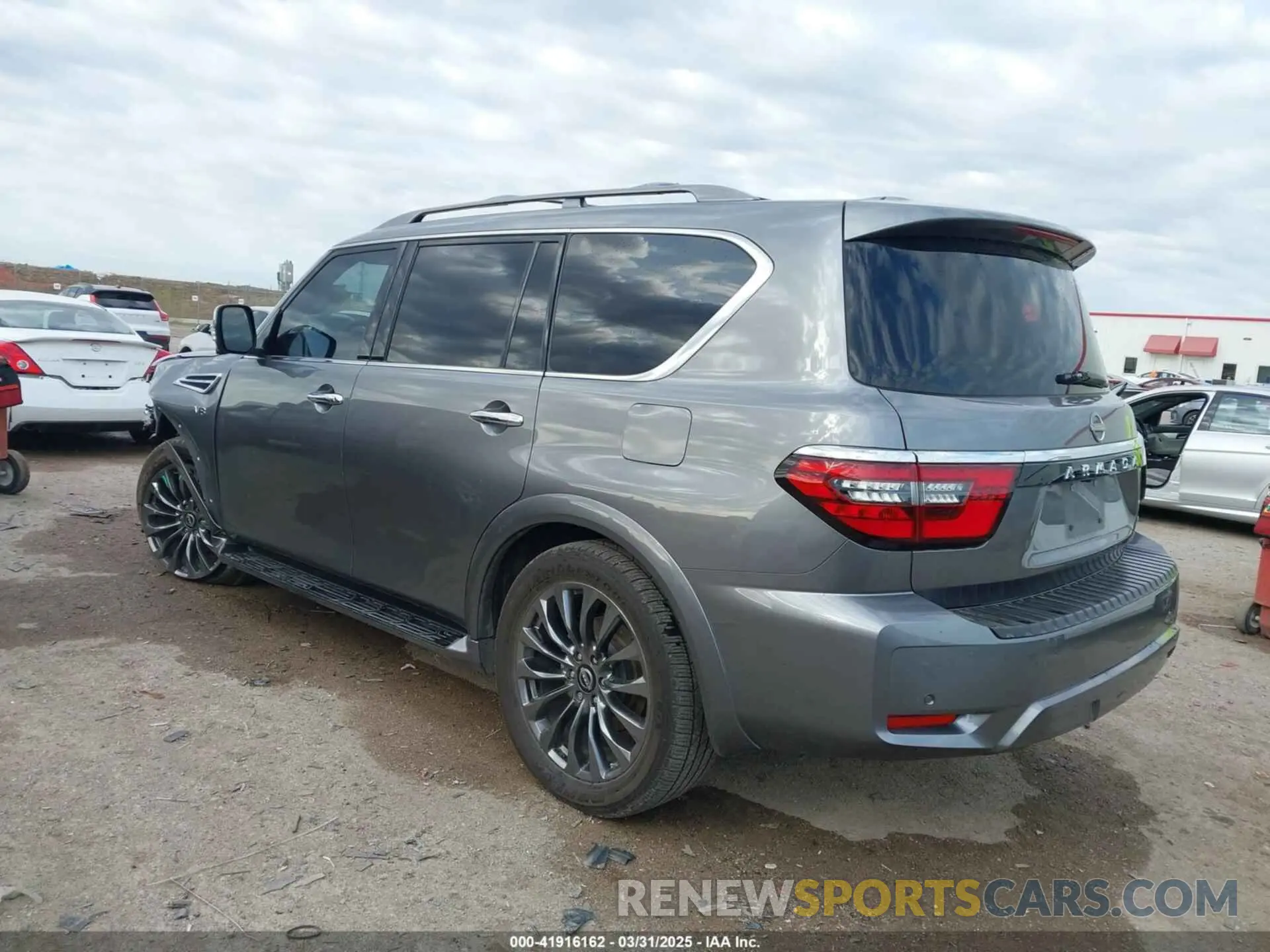 3 Photograph of a damaged car JN8AY2DA7M9372064 NISSAN ARMADA 2021