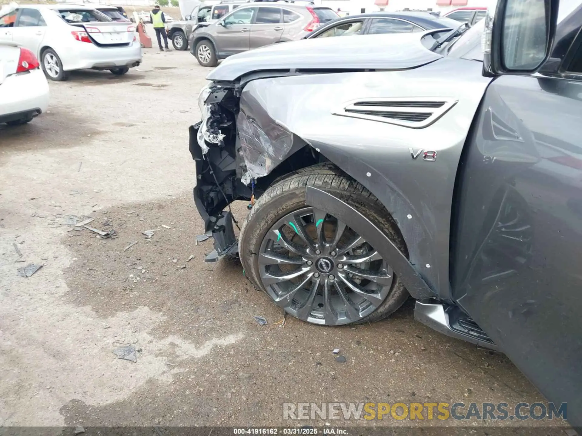 6 Photograph of a damaged car JN8AY2DA7M9372064 NISSAN ARMADA 2021