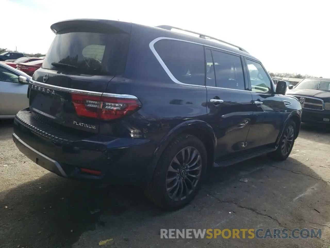 3 Photograph of a damaged car JN8AY2DA9M9373099 NISSAN ARMADA 2021