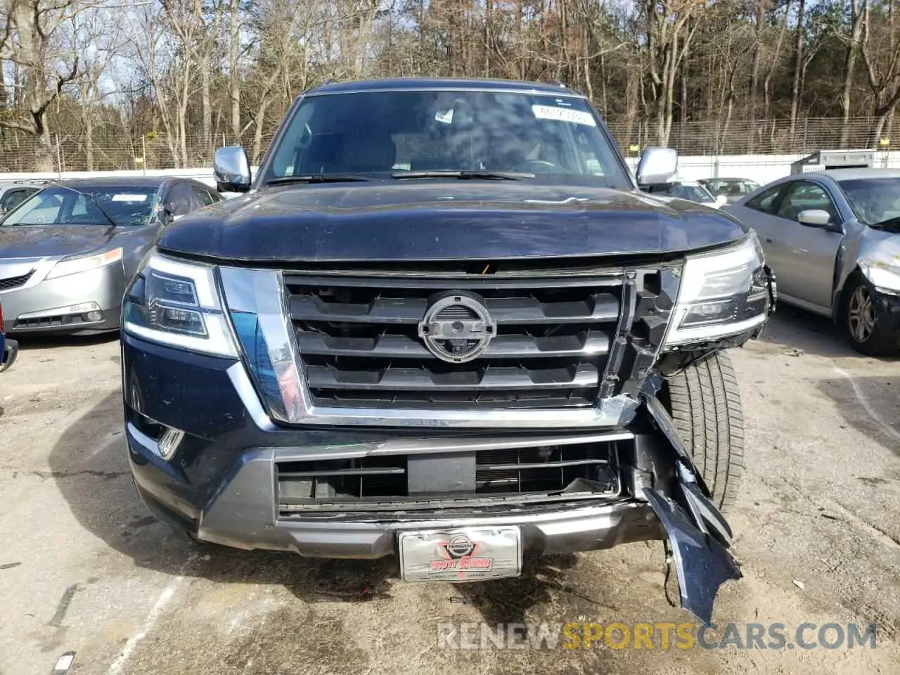 5 Photograph of a damaged car JN8AY2DA9M9373099 NISSAN ARMADA 2021