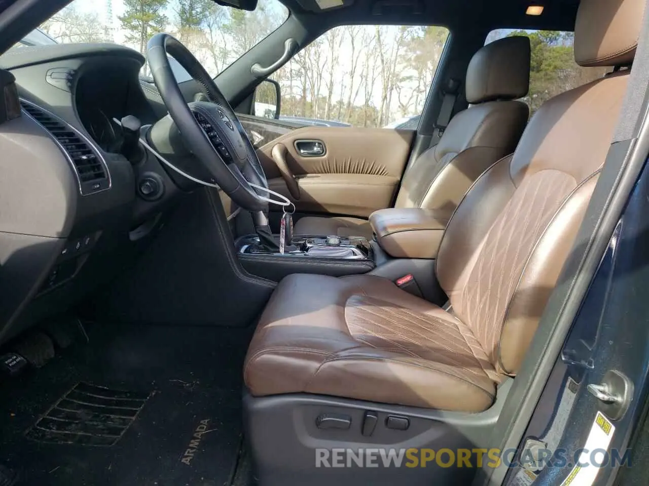 7 Photograph of a damaged car JN8AY2DA9M9373099 NISSAN ARMADA 2021
