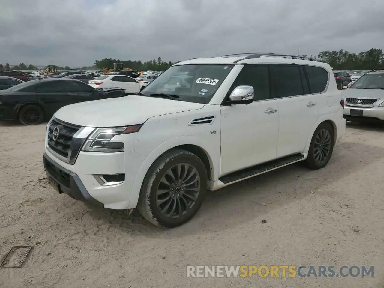 1 Photograph of a damaged car JN8AY2DBXM9791048 NISSAN ARMADA 2021
