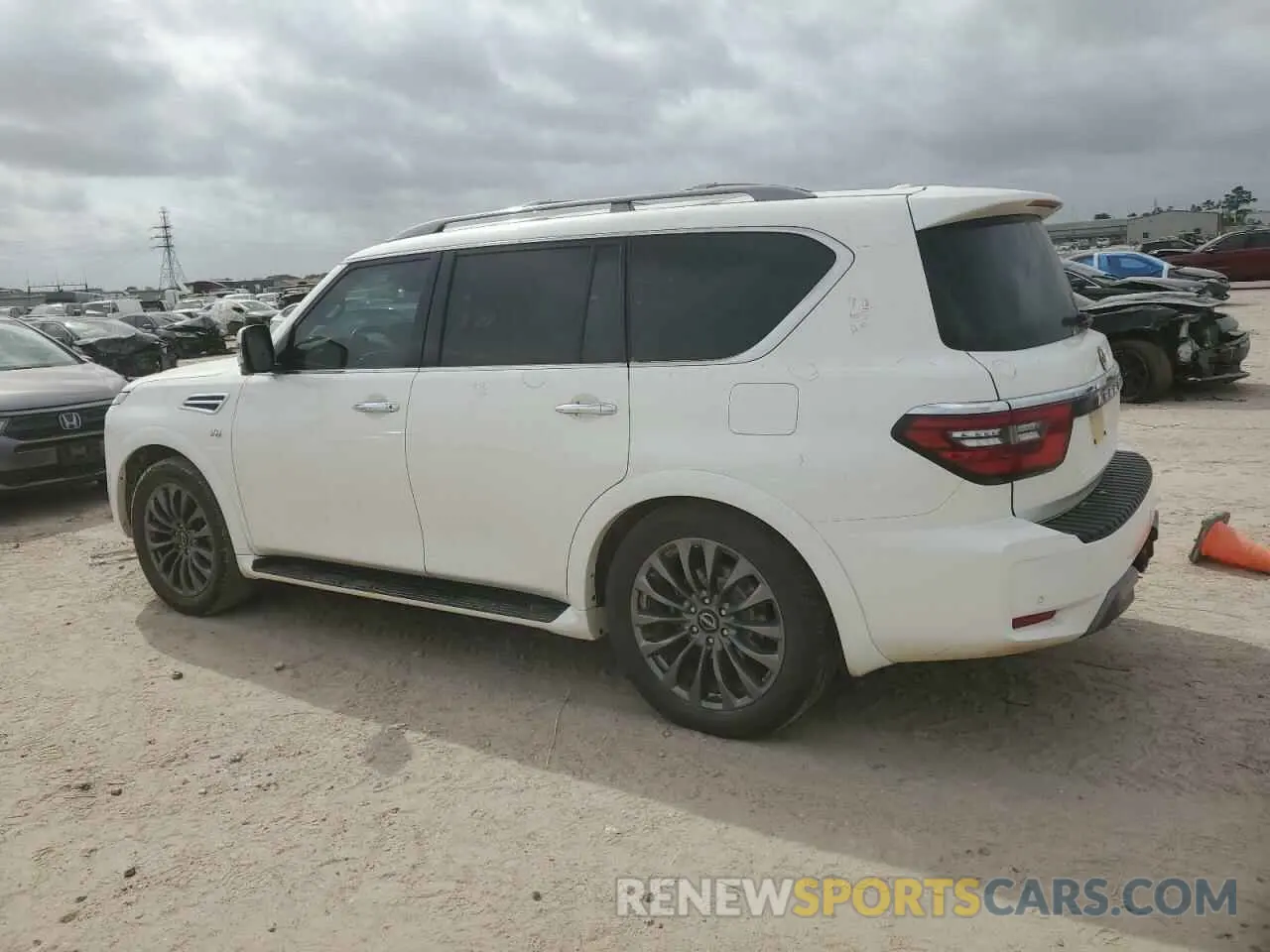 2 Photograph of a damaged car JN8AY2DBXM9791048 NISSAN ARMADA 2021