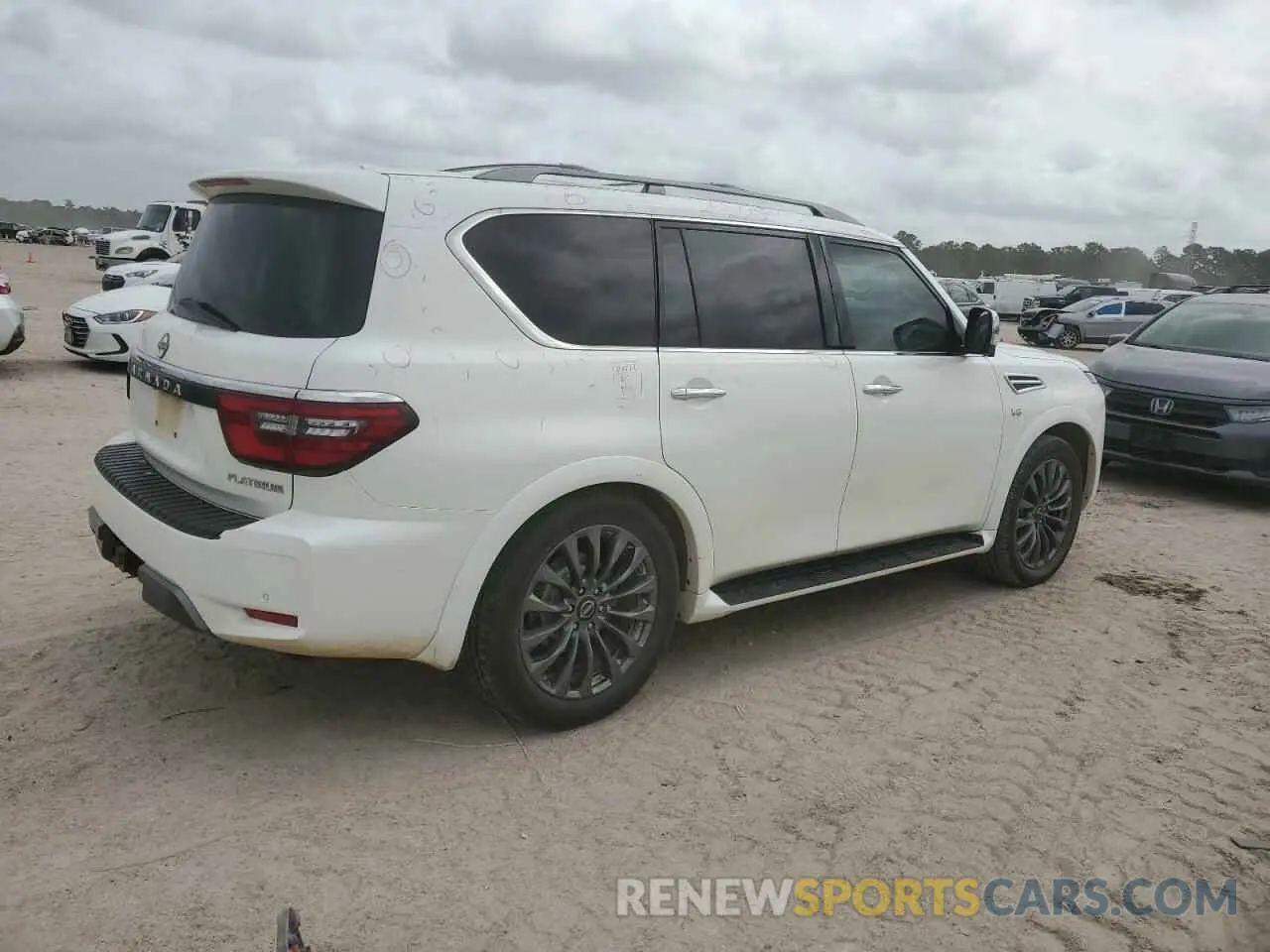 3 Photograph of a damaged car JN8AY2DBXM9791048 NISSAN ARMADA 2021