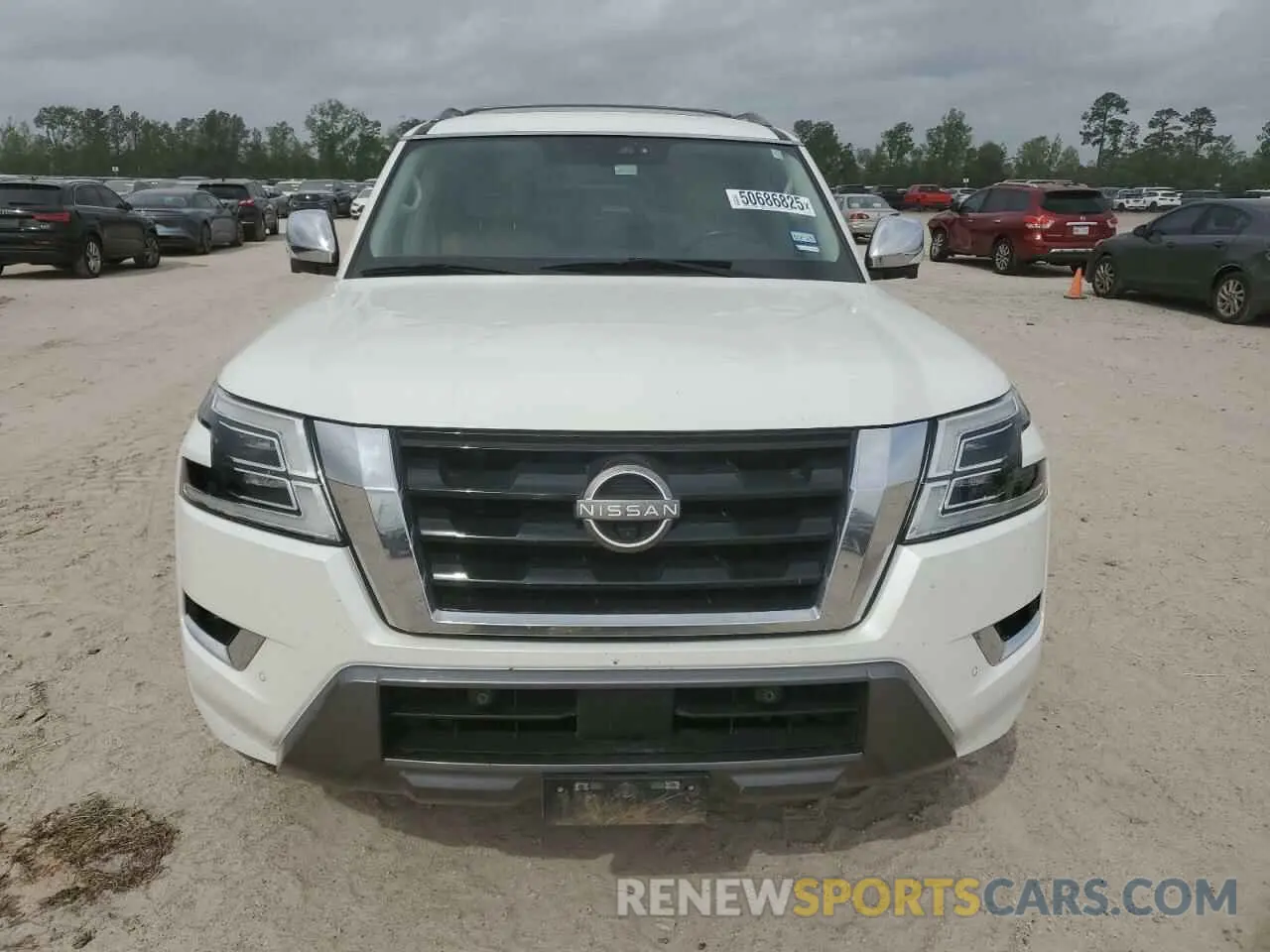5 Photograph of a damaged car JN8AY2DBXM9791048 NISSAN ARMADA 2021