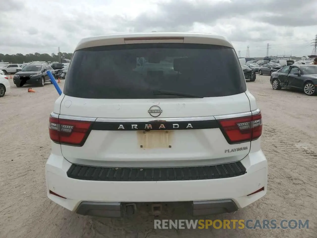 6 Photograph of a damaged car JN8AY2DBXM9791048 NISSAN ARMADA 2021