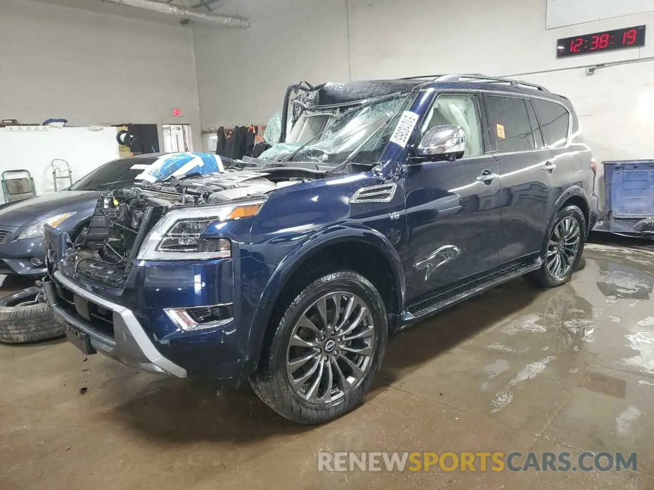 1 Photograph of a damaged car JN8AY2DBXM9791731 NISSAN ARMADA 2021