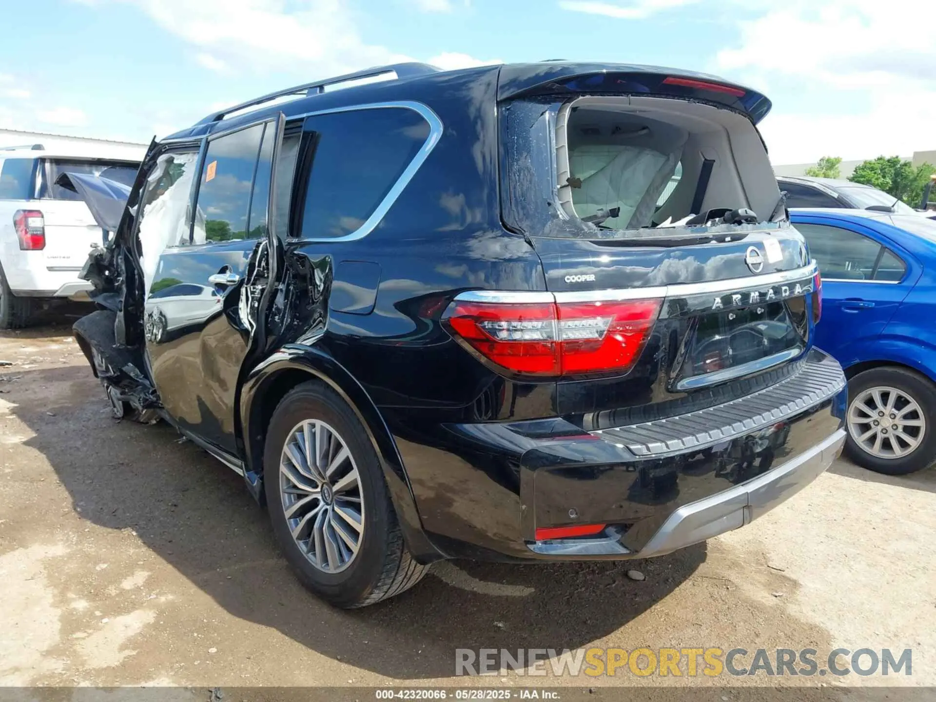 3 Photograph of a damaged car JN8AY2AC0N9160128 NISSAN ARMADA 2022