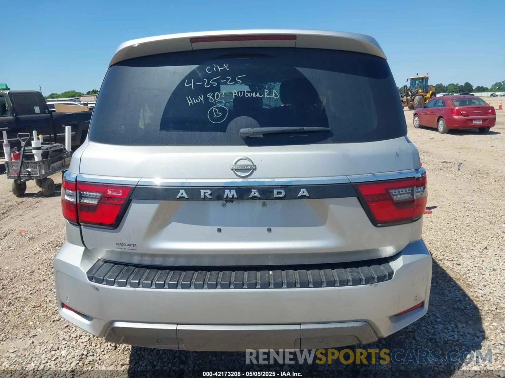 16 Photograph of a damaged car JN8AY2AC2N9162494 NISSAN ARMADA 2022