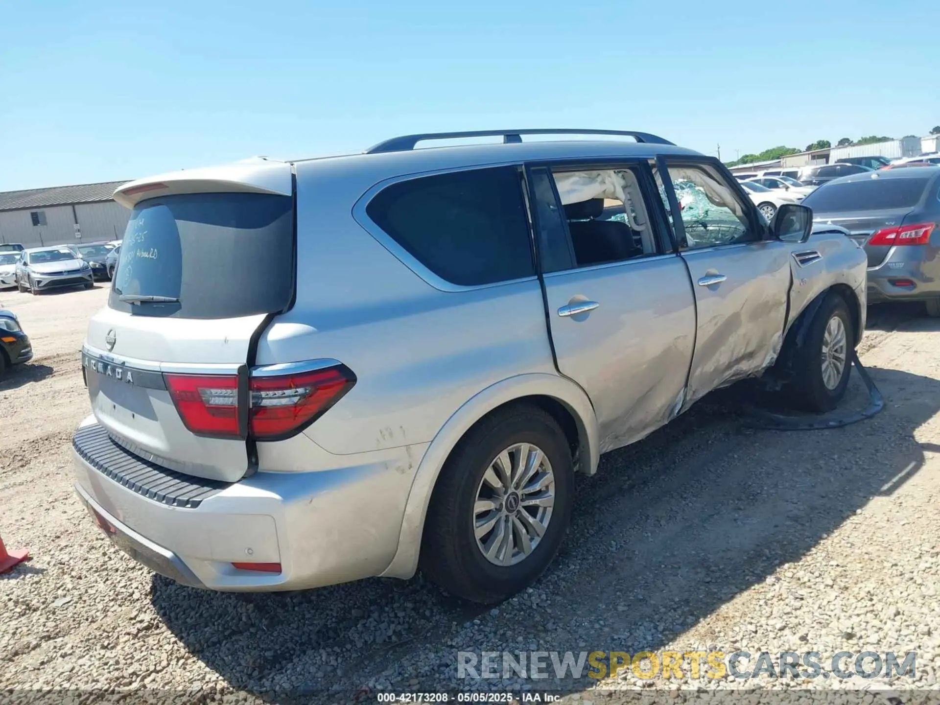 4 Photograph of a damaged car JN8AY2AC2N9162494 NISSAN ARMADA 2022