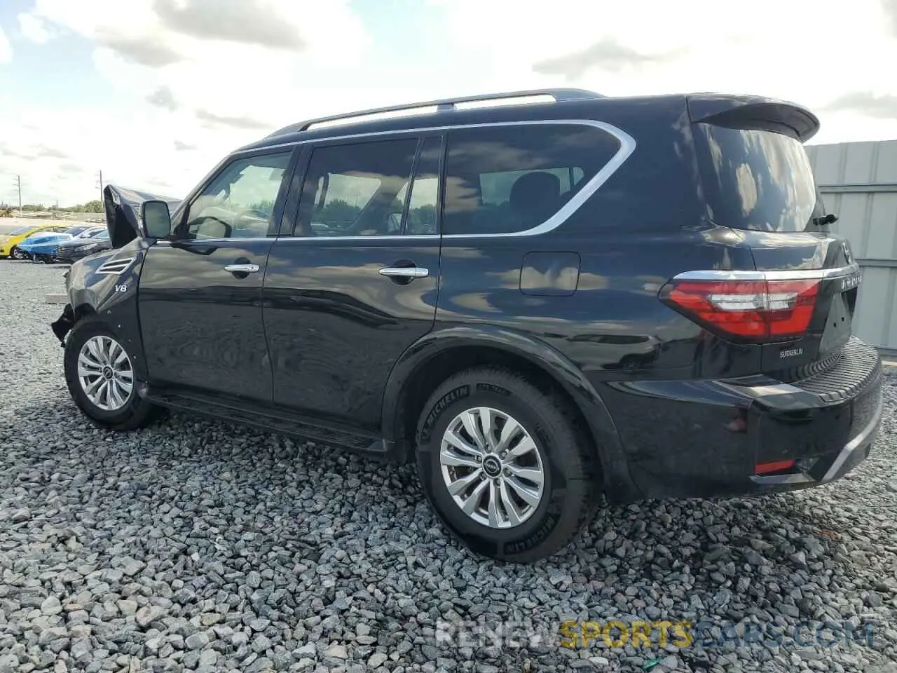 2 Photograph of a damaged car JN8AY2AC6N9161655 NISSAN ARMADA 2022