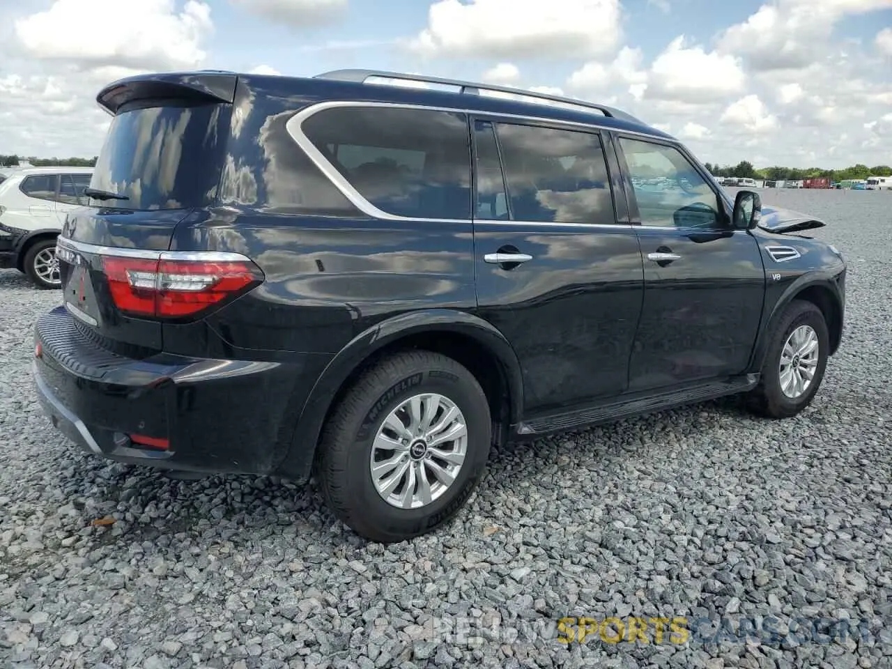 3 Photograph of a damaged car JN8AY2AC6N9161655 NISSAN ARMADA 2022