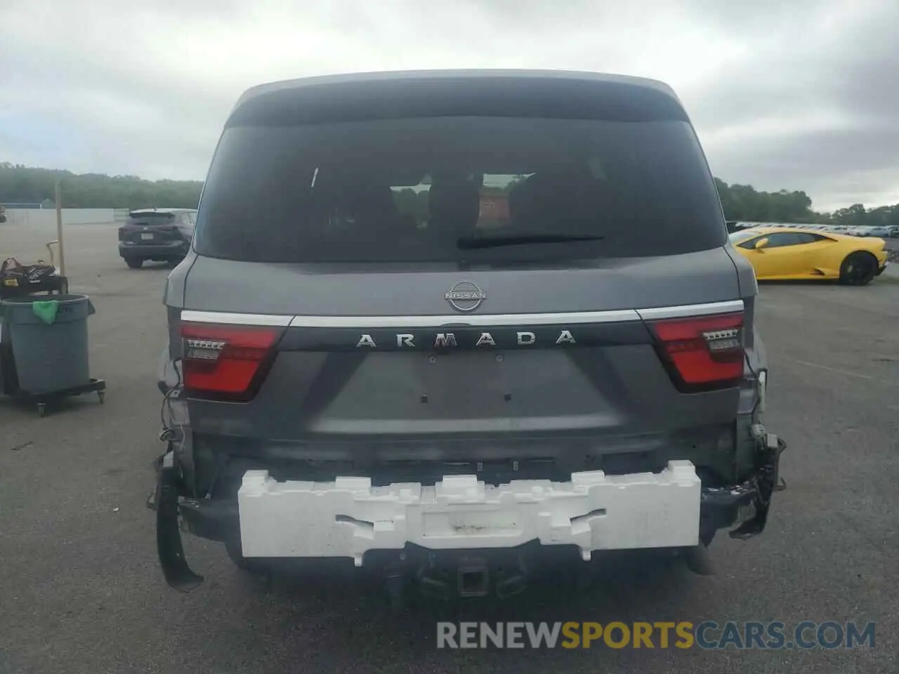 6 Photograph of a damaged car JN8AY2ACXN9161089 NISSAN ARMADA 2022