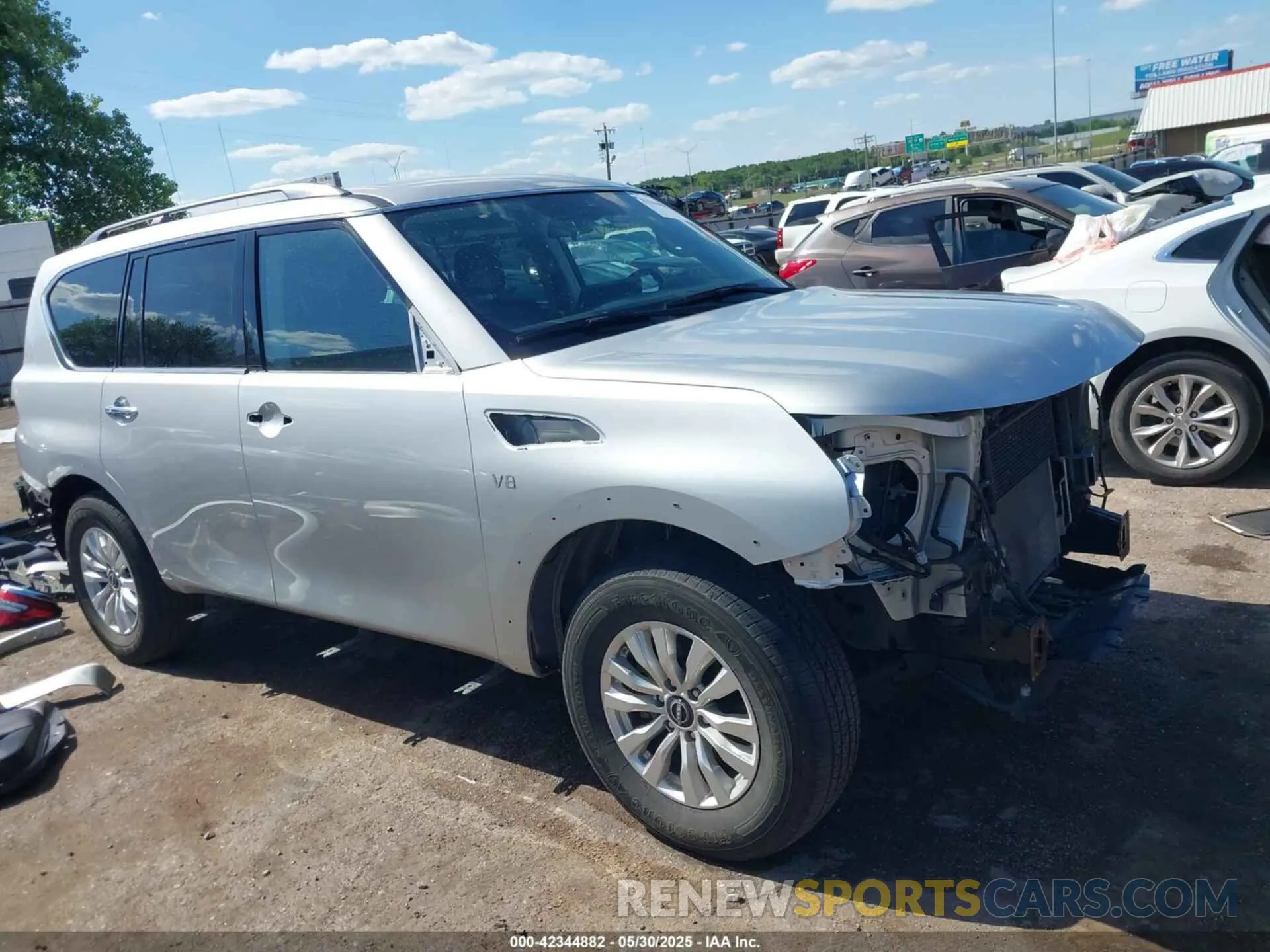 14 Photograph of a damaged car JN8AY2AD2N9677990 NISSAN ARMADA 2022