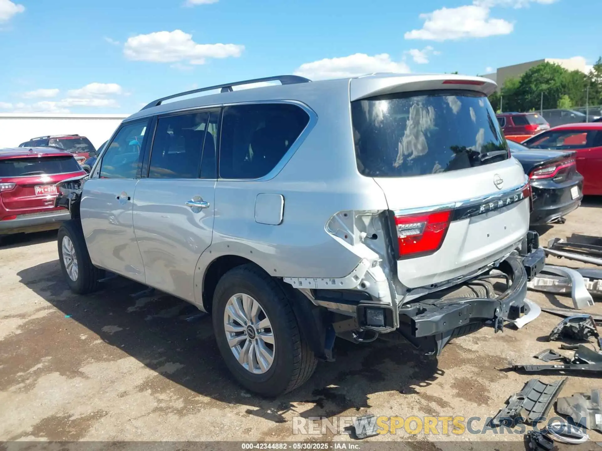 15 Photograph of a damaged car JN8AY2AD2N9677990 NISSAN ARMADA 2022