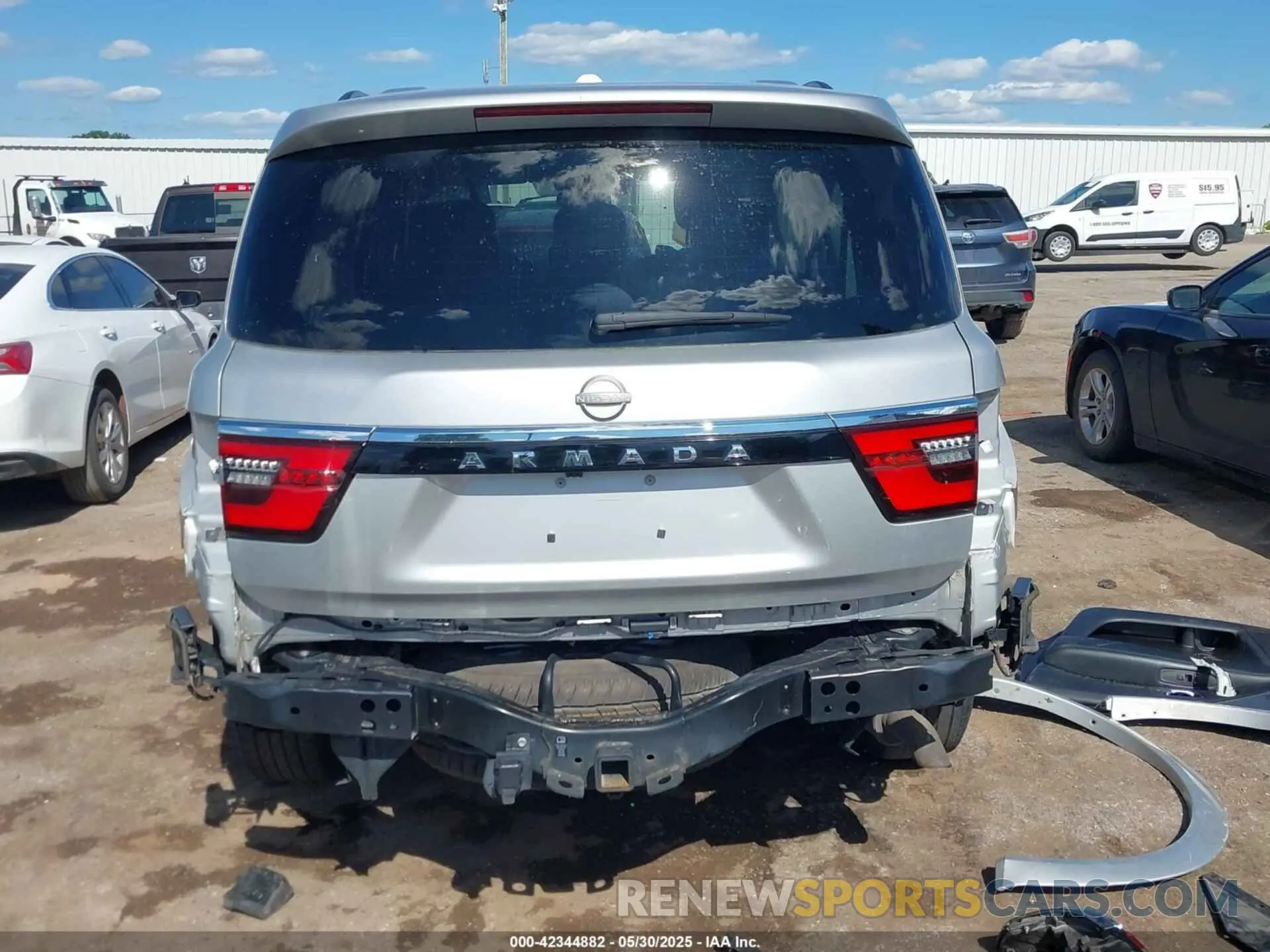 17 Photograph of a damaged car JN8AY2AD2N9677990 NISSAN ARMADA 2022