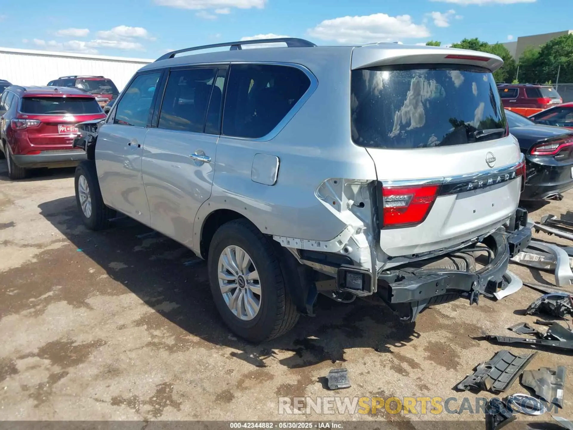 3 Photograph of a damaged car JN8AY2AD2N9677990 NISSAN ARMADA 2022